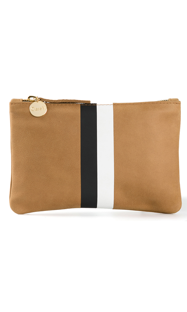 Striped Mini Clutch